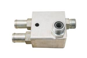 John Deere - 18 John Deere Gator RSX860M Coolant Line Block Fitting - Image 4