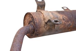 Honda - 86 Honda Fourtrax 70 Full Exhaust Muffler & Head Pipe TRX70 - Image 6