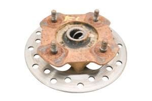 Honda - 18 Honda Foreman 500 4x4 Front Wheel Hub & Rotor Left Or Right TRX500FM - Image 1