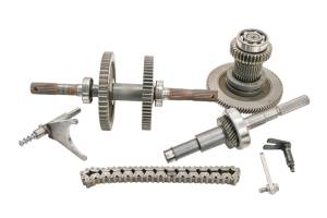 18 Club Car Carryall 1700 Transmission Shift Forks & Drum - Image 1