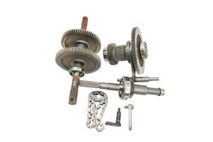 18 Club Car Carryall 1700 Transmission Shift Forks & Drum - Image 3