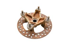 Kawasaki - 03 Kawasaki Prairie 360 Front Wheel Hub & Rotor Left Right KVF350 - Image 1