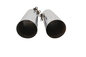 Kawasaki - 03 Kawasaki Vulcan 1600 Classic Front Fork Covers VN1600 - Image 5