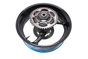 11 Suzuki GSXR750 Rear Wheel Rim Rotor & Sprocket 17X5.50