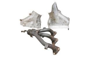 Can-Am - 19 Can-Am Spyder F3 SE6 Header Exhaust Head Pipe & Heat Shields - Image 2