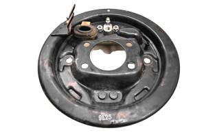 16 Kawasaki Mule 4010 Trans 4x4 Rear Left Brake Drum Plate Cover KAF620