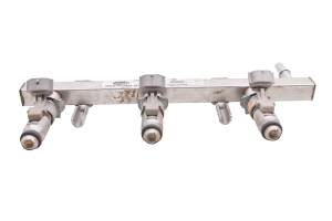 15 Kawasaki Mule PRO-FXT EPS Fuel Line Injector Rail KAF820BFF