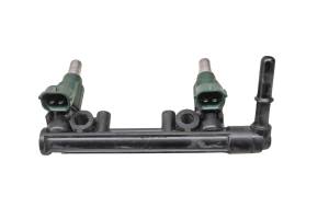 08 Kawasaki Versys 650 Fuel Injectors & Rail KLE650