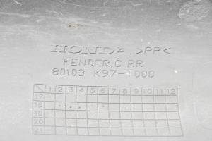 Honda - 19 Honda PCX150 Rear Upper Fender - Image 16