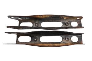 Honda - 05 Honda Rancher 350 4x4 Front Foot Rest Peg Brackets Mounts Left & Right TRX350FE - Image 2