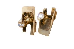 Honda - 04 Honda TRX450R Front Brake Rotors Guards Left & Right - Image 4