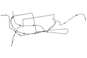 Polaris - 19 Polaris Slingshot SLR Brake Lines - Image 2