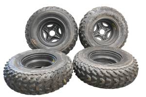 18 Arctic Cat Alterra 500 4x4 Front & Rear Wheels Rims & Tires 25X8-12 25X10-12 4/115 Textron - Image 2