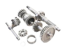 Kawasaki - 09 Kawasaki Prairie 360 4x4 Transmission Shift Forks & Drum KVF360 - Image 3