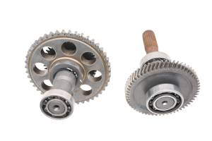 Polaris - 10 Polaris Sportsman 550 XP 4x4 Transmission Bevel Gears Output Shaft - Image 2