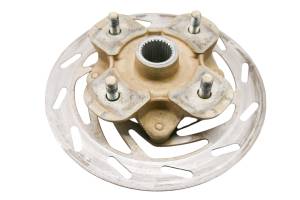 09 Yamaha Grizzly 700 4x4 EPS Front Wheel Hub & Rotor Left Or Right YFM700F