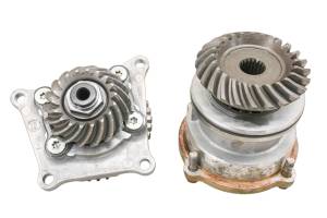 09 Yamaha Grizzly 700 4x4 EPS Transmission Bevel Gears Output Shaft YFM700F