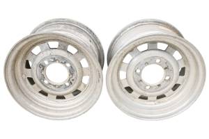 01 Yamaha Grizzly 600 4x4 Rear Wheels Rims 12X7 4/110 ITP YFM600F