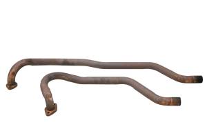 11 John Deere Gator XUV550 Header Exhaust Head Pipes Front & Rear