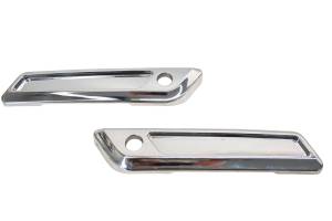 16 Harley-Davidson FLTRX Saddlebag Latches Faces Plates - Image 2