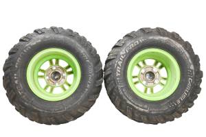 17 Arctic Cat Wildcat Sport 700 Rear Wheels Rims & Tires 4/115 12X7.5 Carlisle Trail Pro 26X11-12 Trexton - Image 2
