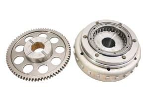 17 Arctic Cat Wildcat Sport 700 Flywheel Starter Clutch Bearing & Gear Trexton - Image 3