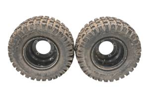 Polaris - 06 Polaris Predator 50 Rear Wheels Rims & Tires 4/110 7X5 Duro At16X8-7 - Image 2