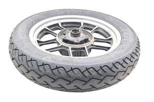 85 Honda Shadow 500 Rear Wheel Rim & Tire 130/90-16 Pirelli VT500C - Image 3