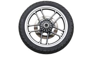 85 Honda Shadow 500 Front Wheel Rim & Tire 100/90-18 Shinko VT500C - Image 2