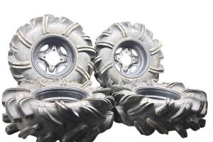 Polaris - 18 Polaris Sportsman 850 4x4 High Lifter Front & Rear Wheels Rims & Tires 29.5X9.5-14 4/156 - Image 1