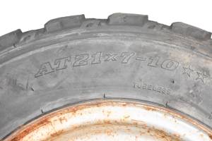 Suzuki - 87 Suzuki Quad Runner 230 2x4 Front Wheels Rims & Tires Dunlop At21X7-10 LT230EH - Image 5