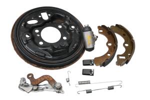 Kawasaki - 18 Kawasaki Mule 4000 2x4 Right Rear Brake Drum Plate Cover KAF620P - Image 3