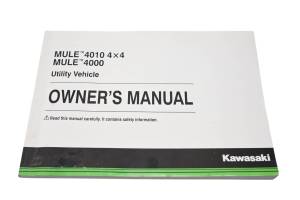 Kawasaki - 18 Kawasaki Mule 4000 2x4 Owners Manual KAF620P - Image 1