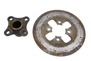 Bombardier - 04 Can-Am Rally 175 200 2x4 Rear Brake Rotor Hub Bombardier - Image 2