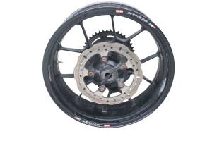 Aprilia - 12 Aprilia Shiver 750 Rear Wheel Rim Rotor & Sprocket 17X5.5 SL750 - Image 2