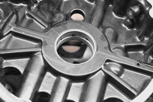 05 Triumph Speed Triple 1050 Crankcase Center Crank Case & Cylinders - Image 7