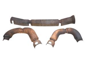 Polaris - 17 Polaris Ranger Crew 570 4x4 Header Pipe Heat Shield Guards - Image 1