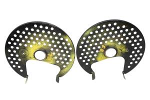 01 Honda TRX300EX Front Brake Splash Guards Left & Right Sportrax 300 2x4