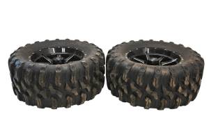 QuadBoss - 07 Kawasaki Brute Force 750 4x4i Rear Wheels Rims & Tires 27X11-14 4/110 QuadBoss KVF750 - Image 3