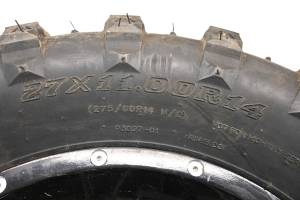 QuadBoss - 07 Kawasaki Brute Force 750 4x4i Rear Wheels Rims & Tires 27X11-14 4/110 QuadBoss KVF750 - Image 5