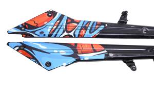 Ski-Doo - 18 Ski-Doo Summit SP 850 E-Tec Rear Tunnel Member Panels Brackets Mounts Left & Right 154" - Image 2