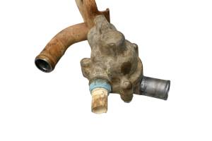 Kawasaki - 09 Kawasaki Brute Force 750 4x4i Thermostat Housing & Rear Water Pipe KVF750 - Image 4