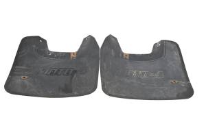 97 Yamaha Badger 80 Front Fender Mud Guards Flaps YFM80