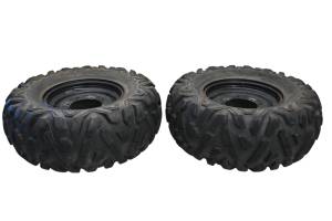 Polaris - 14 Polaris Ranger 800 6x6 Front Wheels Rims & Tires 4/156 12X6 Moose Switchback At25X10-12 - Image 3