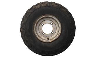 Polaris - 07 Polaris Outlaw 90 Front Wheel Rim & Tire 8X5.5 4/110 19X7R8 - Image 1