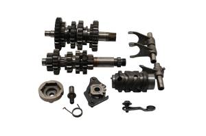 02 Suzuki RM85 Transmission Shift Forks & Drum