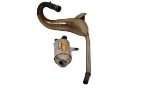 FMF - 02 Suzuki RM85 Full Exhaust Muffler & Head Pipe FMF - Image 3