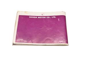 Honda - 87 Honda Elite 150 Owners Manual CH150 - Image 2