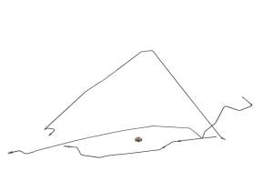 Kawasaki - 24 Kawasaki Mule PRO-DXT EPS 4x4 Brake Lines & Joint Connector KDT1000 - Image 1