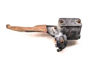 90 Polaris Trail Boss 350L 4x4 Front Brake Master Cylinder & Lever For Parts